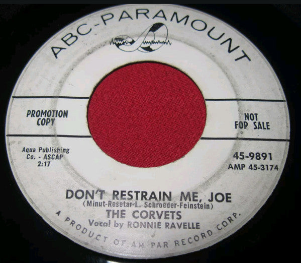 The Corvets (4) : String Band Hop (7", Single, Promo)