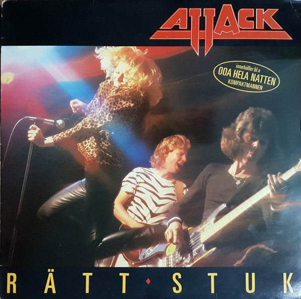 Attack (4) : Rätt Stuk (LP, Album)