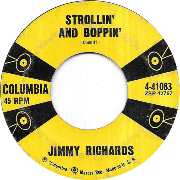 Jimmy Richards (4) : Strollin' And Boppin'  (7")
