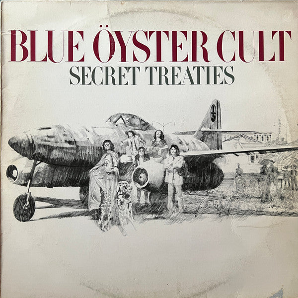 Blue Öyster Cult : Secret Treaties (LP, Album, Tex)