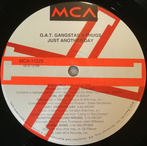 G.A.T. : Just Another Day (LP, Album)