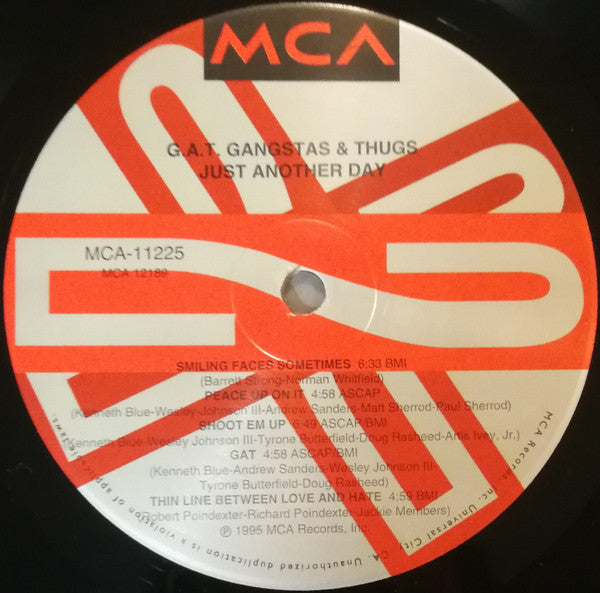 G.A.T. : Just Another Day (LP, Album)