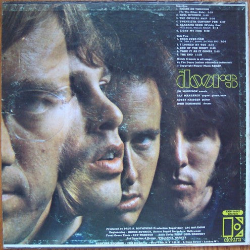 The Doors : The Doors (LP, Album, RP)