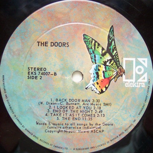 The Doors : The Doors (LP, Album, RP)
