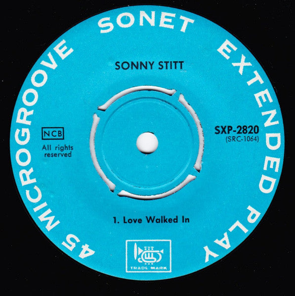 Sonny Stitt : Plays Arrangements From The Pen Of Quincy Jones (7", EP)