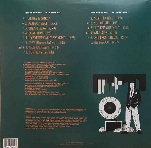 MC. Jr. Cas : Born 2 Flow (LP, Album)