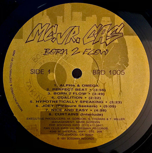 MC. Jr. Cas : Born 2 Flow (LP, Album)