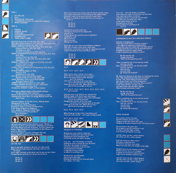 Peter Gabriel : Peter Gabriel (LP, Album)