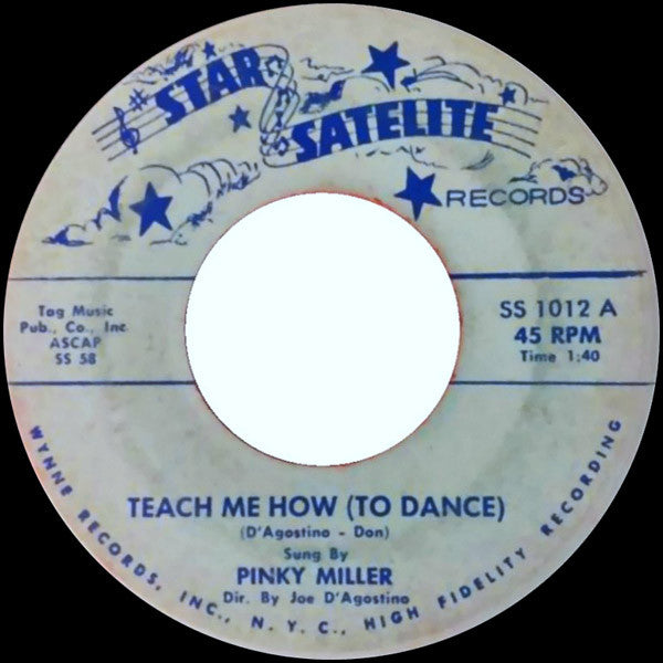 Pinky Miller : Teach Me How (To Dance) (7", Single)