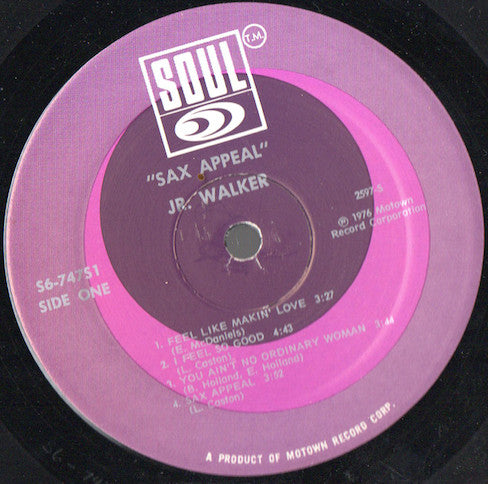Junior Walker : Sax Appeal (LP, Album)