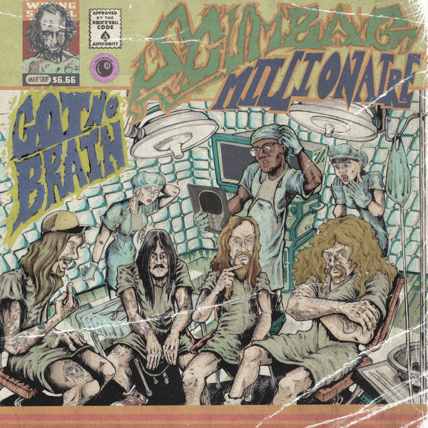Scumbag Millionaire : Got No Brain (12", EP)
