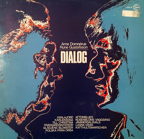 Arne Domnérus & Rune Gustafsson : Dialog (LP, Album)