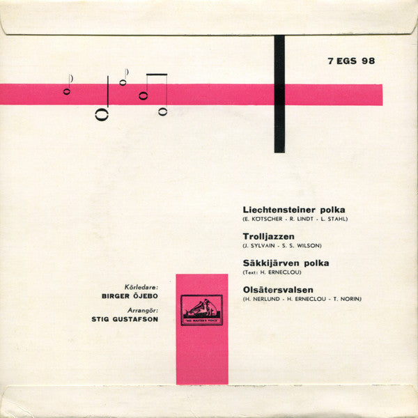 Öjebokören : Liechtensteiner Polka (7", EP)