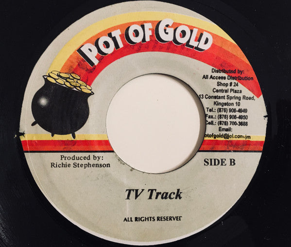 Richie Stephens : Baby I Want You Back (7", Single)