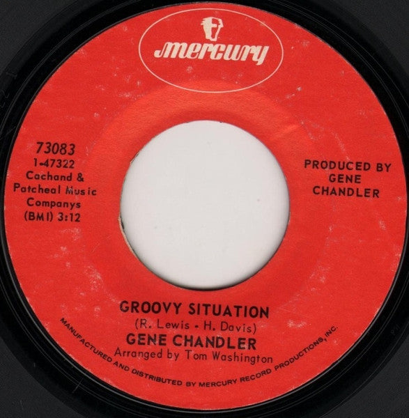 Gene Chandler : Groovy Situation (7", Single, Styrene)