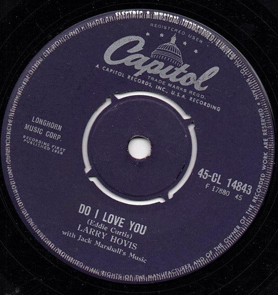 Larry Hovis : Do I Love you / We Could Have Lots Of Fun (7", Single)