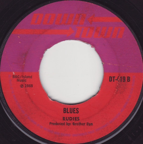 Tony Tribe / The Rudies : Red, Red Wine / Blues (7", Single)