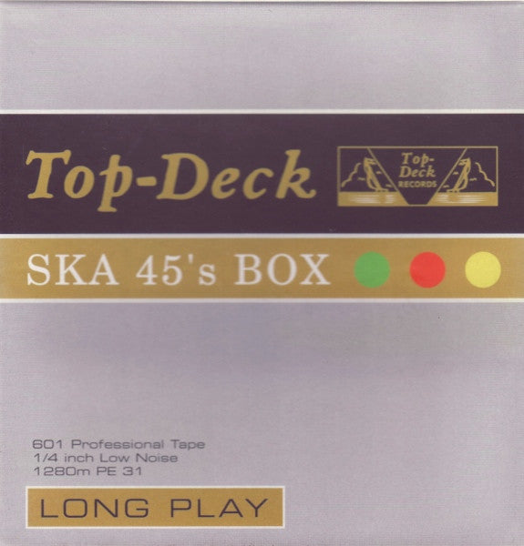 Various : Top-Deck Ska 45's Box (8x7" + Box, Comp, Col)