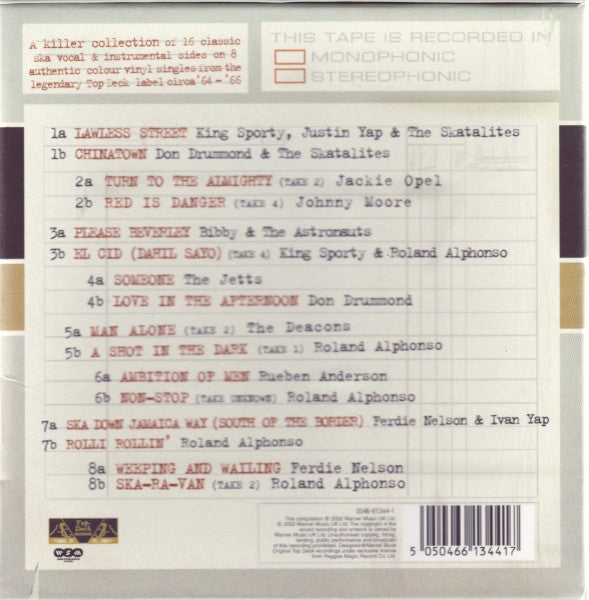 Various : Top-Deck Ska 45's Box (8x7" + Box, Comp, Col)