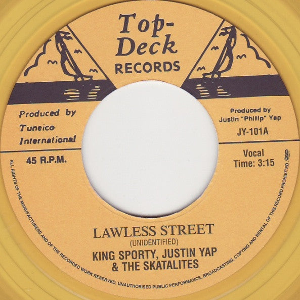 Various : Top-Deck Ska 45's Box (8x7" + Box, Comp, Col)