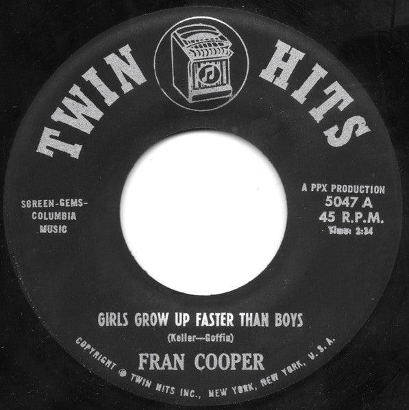 Fran Cooper / Chet Avery : Girls Grow Up Faster Than Boys Do / Surfin' Bird (7", Single)