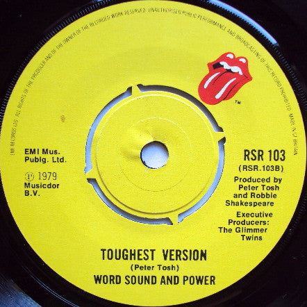 Peter Tosh : I'm The Toughest (7")