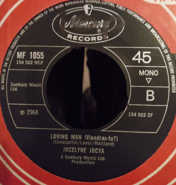 Jocelyne Jocya : Missing You (Soudainement) (7", Single)