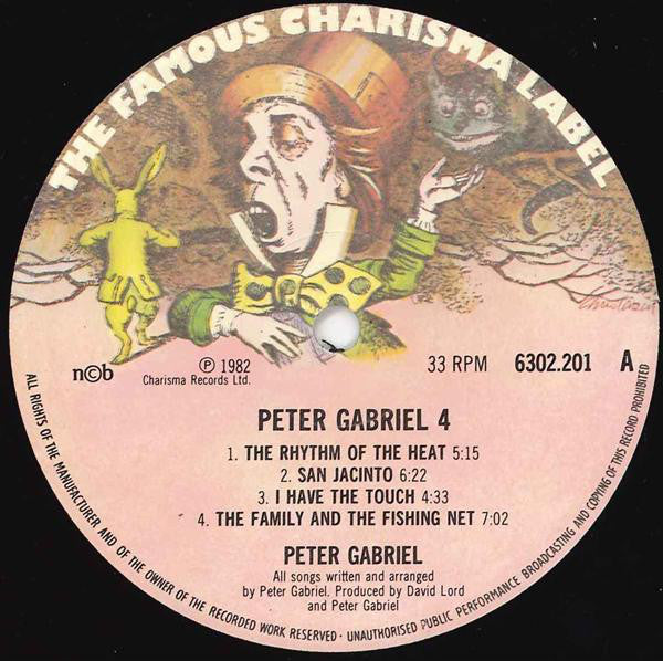 Peter Gabriel : Peter Gabriel 4 (LP, Album)