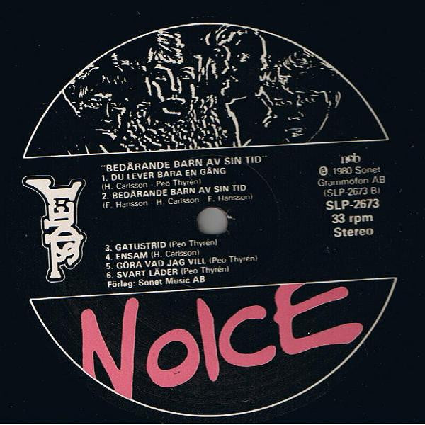 Noice : Bedårande Barn Av Sin Tid (LP, Album, Gat)
