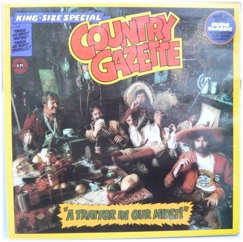 Country Gazette : A Traitor In Our Midst! (LP, Gat)