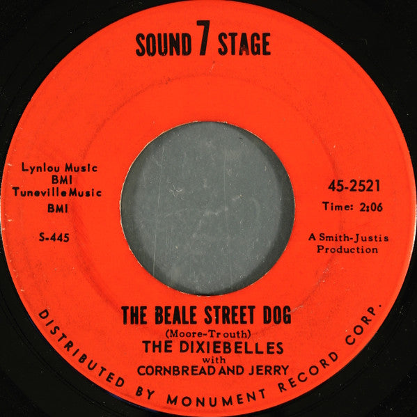 The Dixiebelles With Cornbread And Jerry : New York Town / The Beale Street Dog (7", Roc)