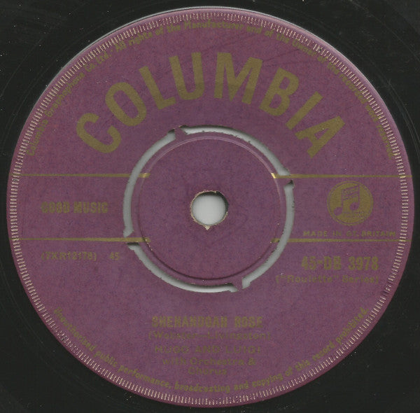 Hugo And Luigi* : Shenandoah Rose / Rockabilly Party (7", Single)