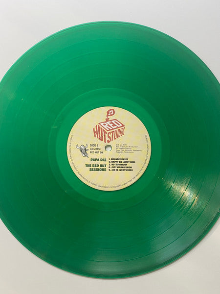 Papa Dee : The Red Hut Sessions (LP, Album, RE, Red)