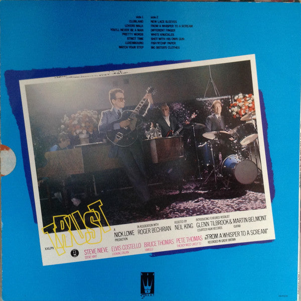 Elvis Costello & The Attractions : Trust (LP, Album)
