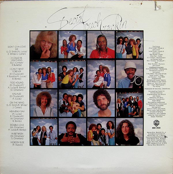 Crackin' : Special Touch (LP, Album)