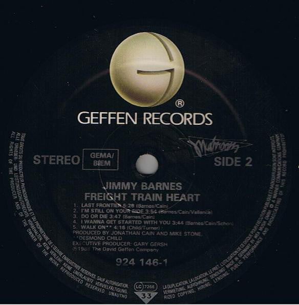 Jimmy Barnes : Freight Train Heart (LP, Album)