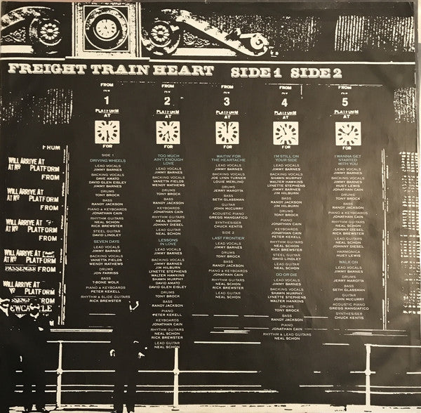 Jimmy Barnes : Freight Train Heart (LP, Album)