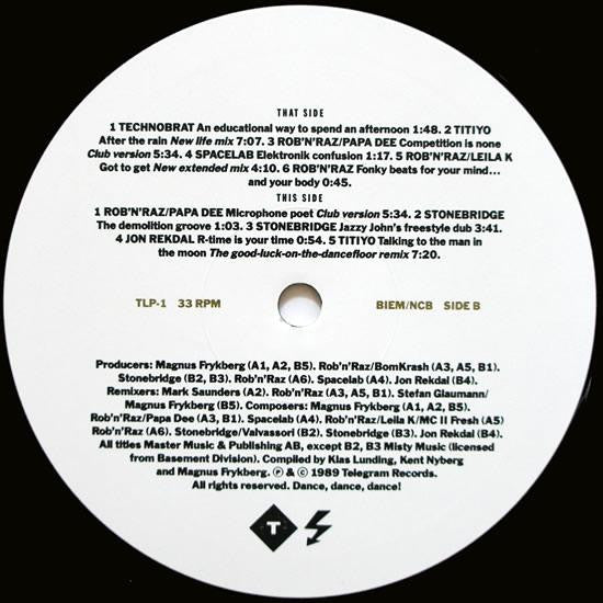 Various : Telegram Records Stockholm - 12" Singles Compilation (LP, Comp)