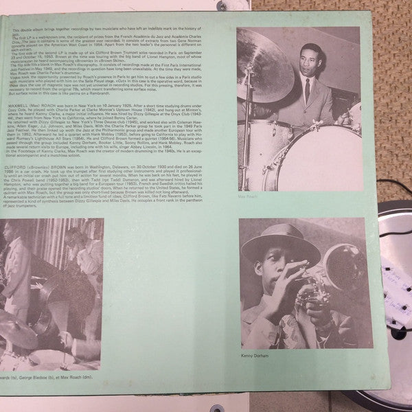 Clifford Brown And Max Roach : 2 Giants (2xLP, Comp)