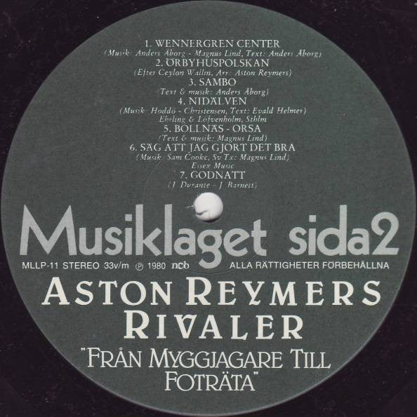 Aston Reymers Rivaler : Från Myggjagare Till Foträta (LP, Album)