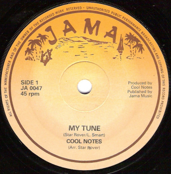 The Cool Notes : My Tune (7", Single)