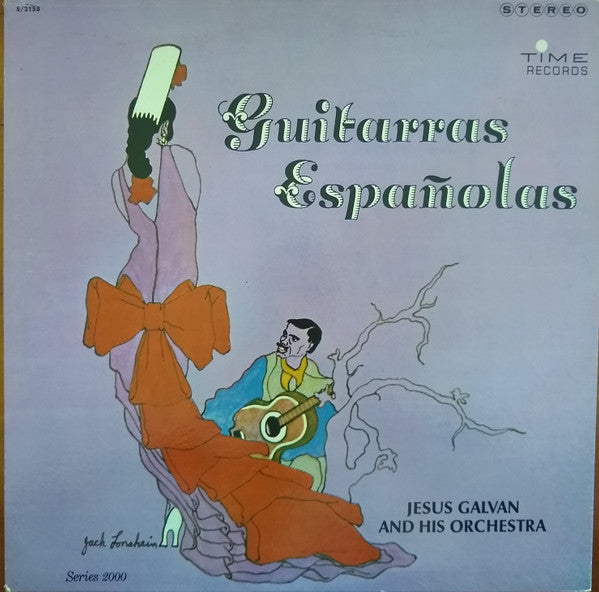 Jesus Galvan And His Orchestra : Guitarras Espanolas (LP)