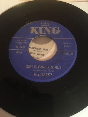 The Targets (7) : It Doesn't Matter / Girls, Girls, Girls (7")