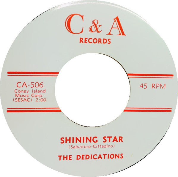The Dedications (2) : Shining Star / Mary Lou (7")