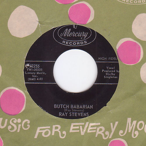 Ray Stevens : Butch Babarian (7", Single)
