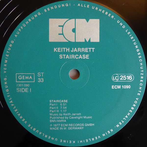 Keith Jarrett : Staircase (2xLP, Album)