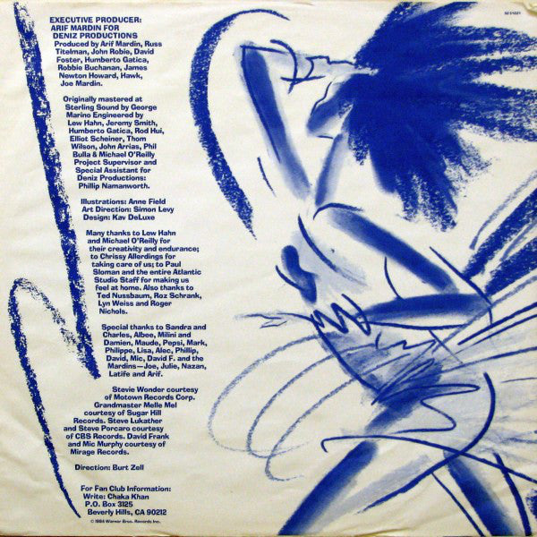 Chaka Khan : I Feel For You (LP, Album)