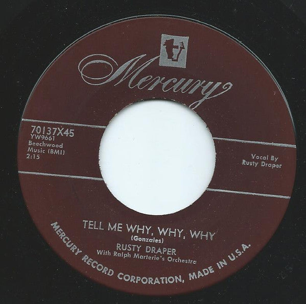 Rusty Draper : Big Mamou / Tell Me Why, Why, Why	 (7")