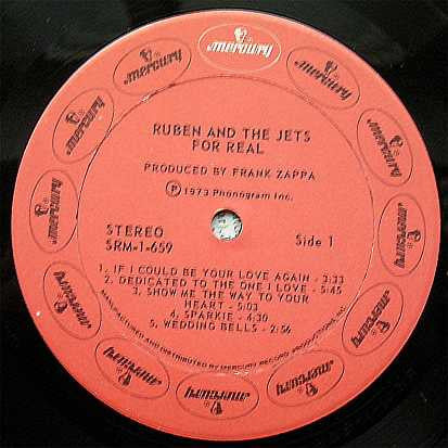 Ruben And The Jets : For Real (LP, Album)