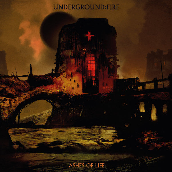 Rob Coffinshaker's Underground Fire : Ashes Of Life (LP, Album, Ltd, Ora)